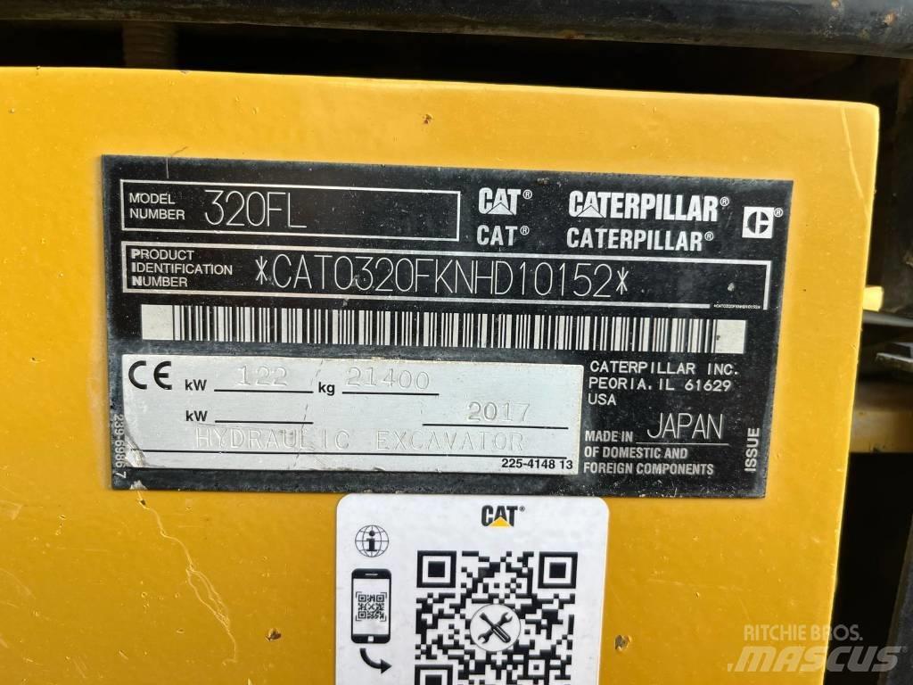 CAT 320 FL Lánctalpas kotrók