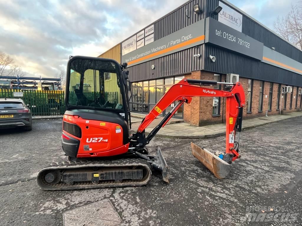 Kubota U 27-4 Lánctalpas kotrók