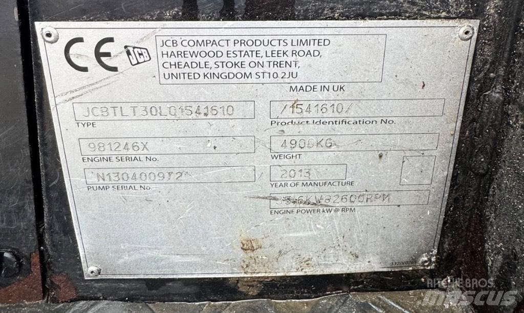 JCB 30 D Targoncák-Egyéb