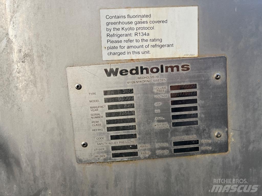 Wedholms D3000 Tejipari tároló berendezések