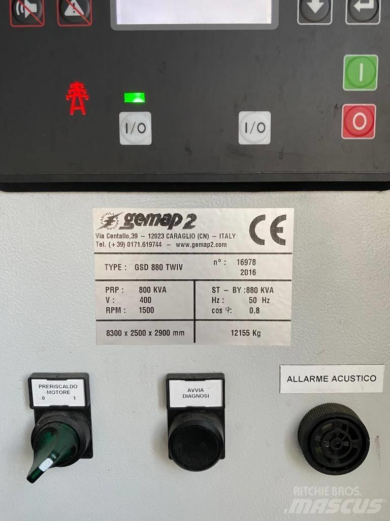  gemap 2 GSD 880 TWIV Dízel áramfejlesztők