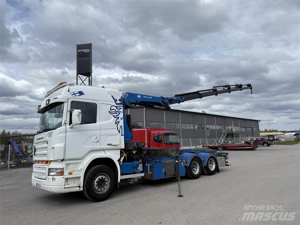 Scania R420 6X2 Darus teherautók