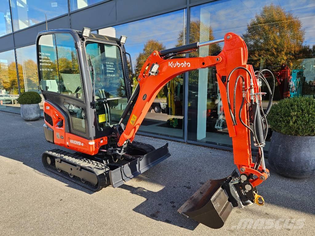 Kubota KX 019-4 Mini kotrók < 7t