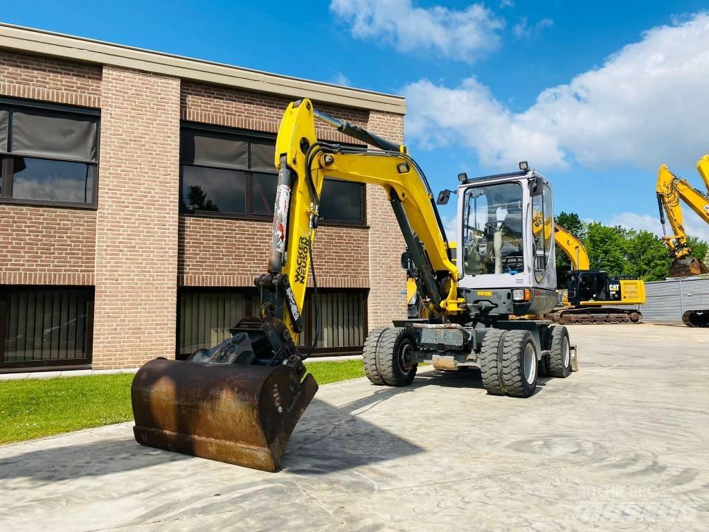 Wacker Neuson 6503 Gumikerekes kotrók