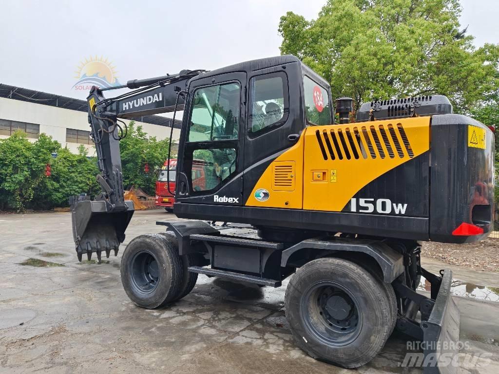 Hyundai R 150 W Gumikerekes kotrók