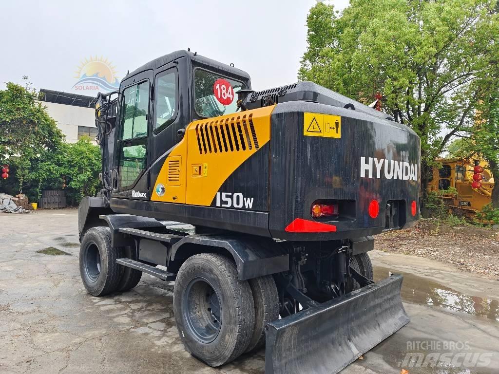 Hyundai R 150 W Gumikerekes kotrók