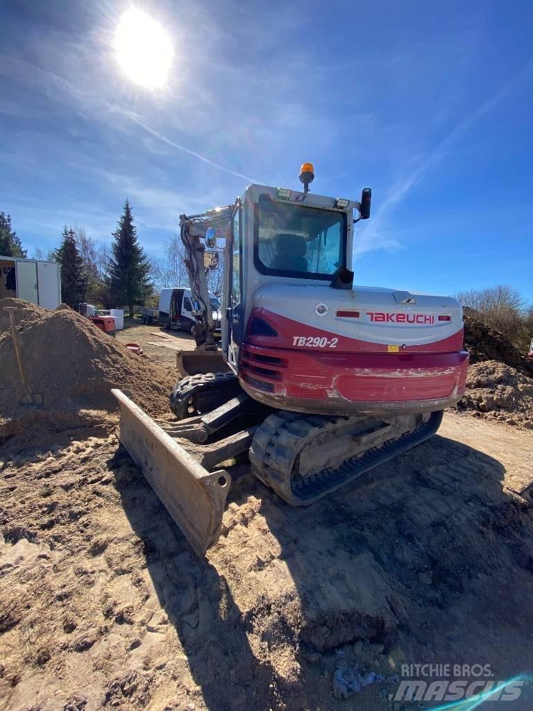 Takeuchi TB290-2 Mini kotrók < 7t