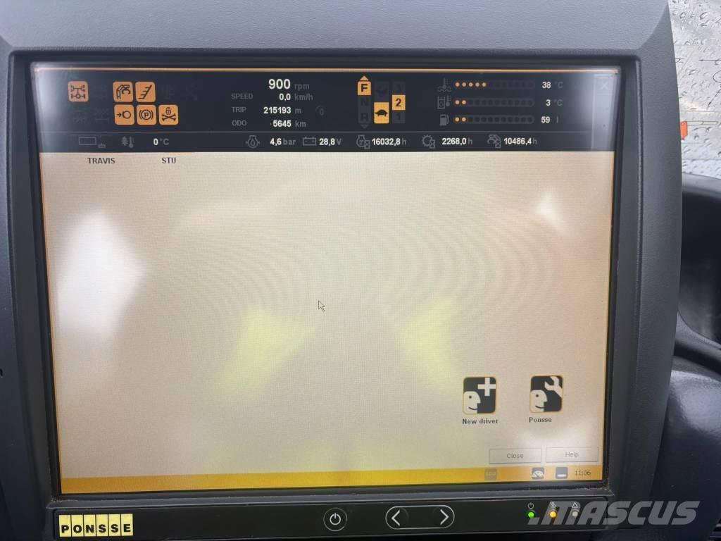 Ponsse Ergo 8W Betakarítók