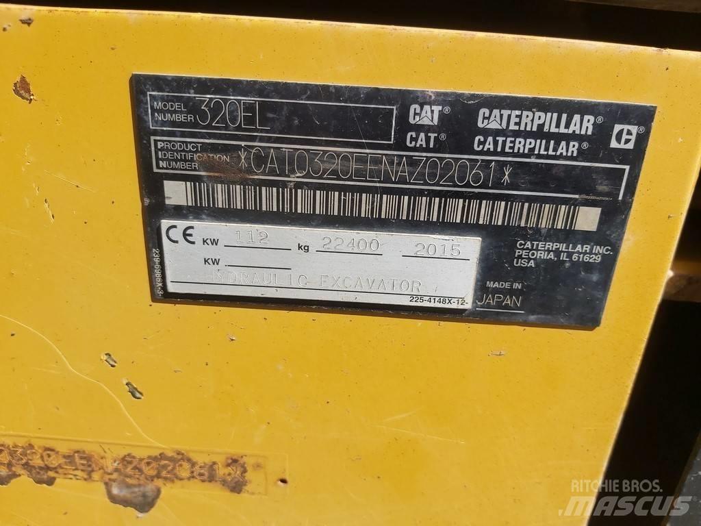 CAT 320 EL Lánctalpas kotrók