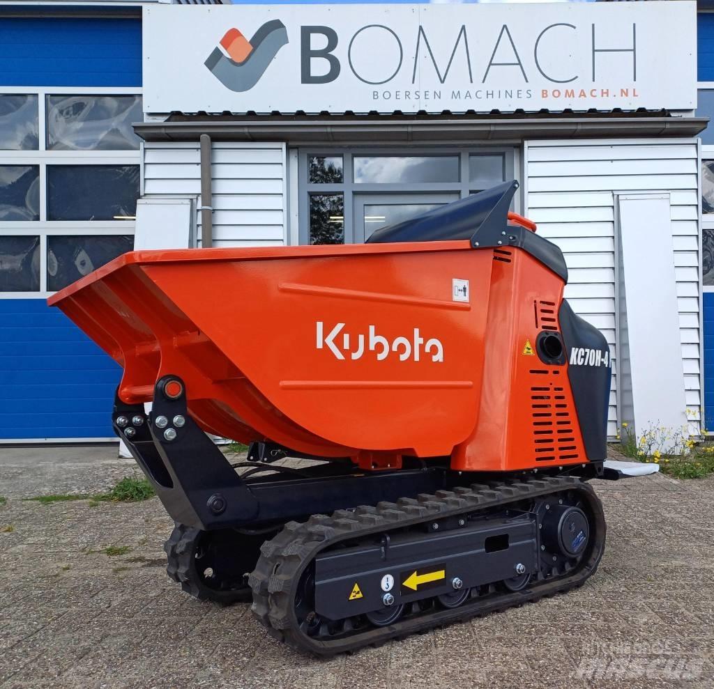 Kubota KC 70 H-4P Lánctalpas dömperek