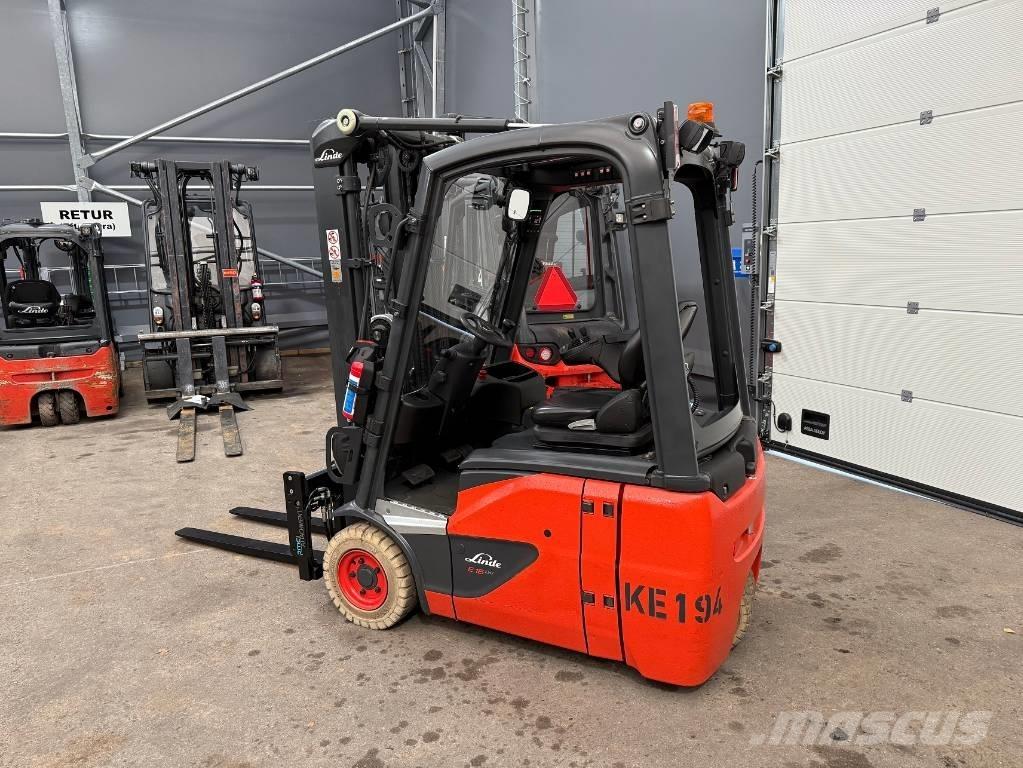 Linde E 16 C-02 Elektromos targoncák