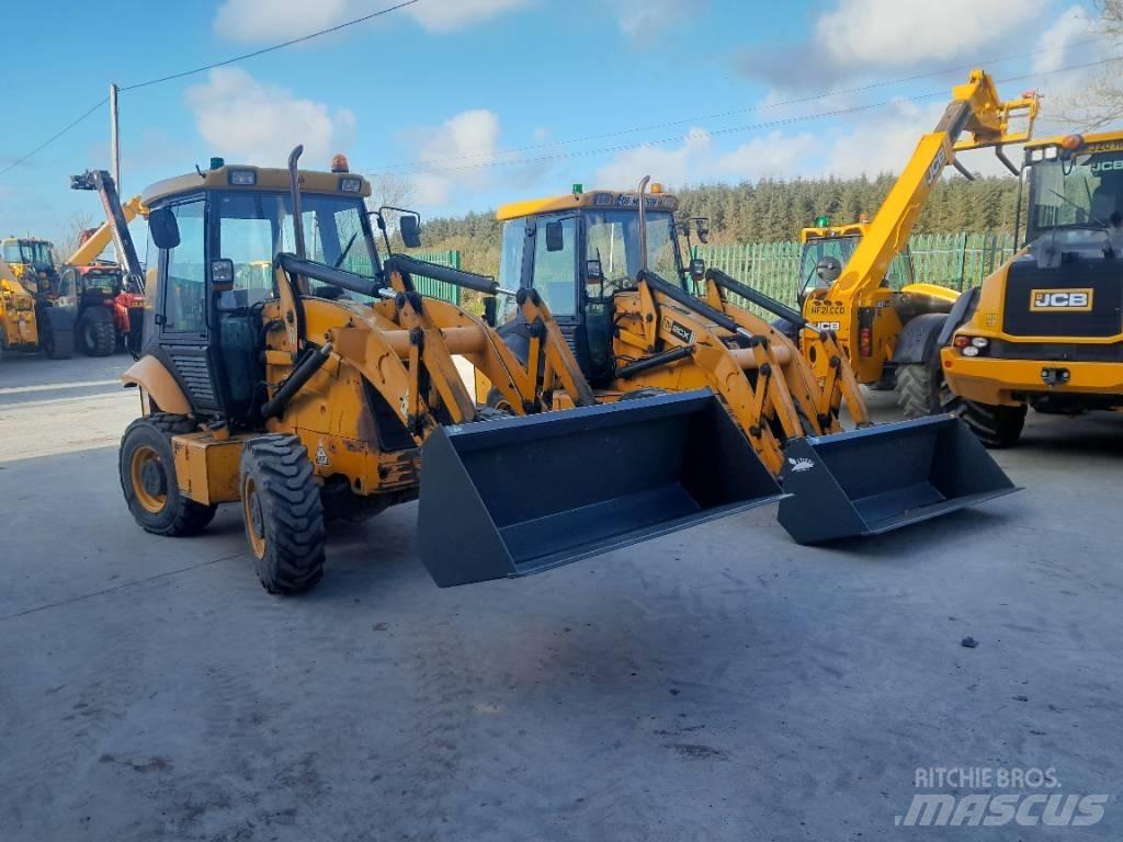 JCB 2 CX Gumikerekes homlokrakodók