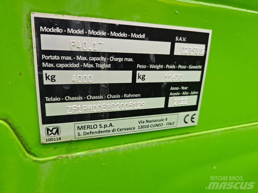 Merlo P 40.17 Teleszkópos rakodók