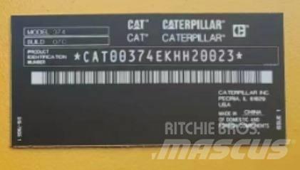 CAT 374 Lánctalpas kotrók