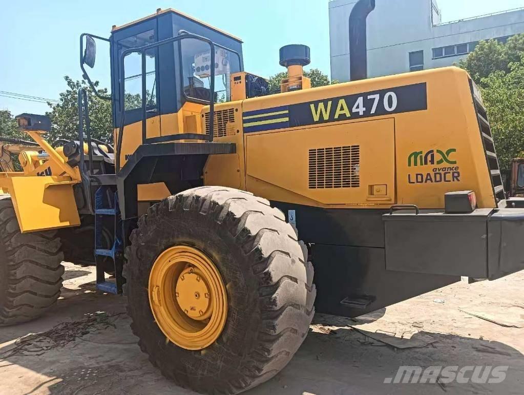 Komatsu WA 470-3 Gumikerekes homlokrakodók