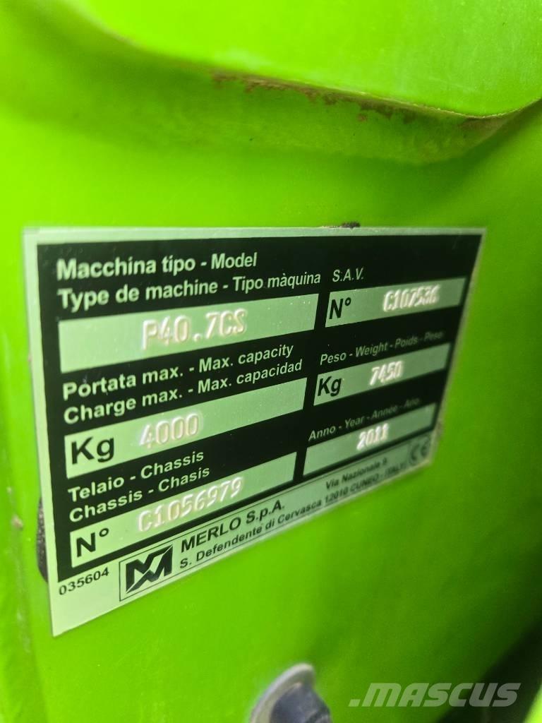Merlo P 40.7 CS Teleszkópos rakodók