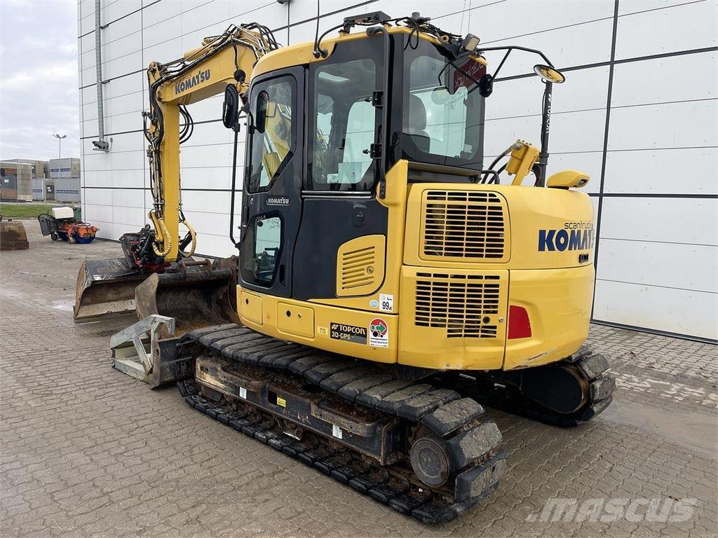 Komatsu PC88MR-10 Gumikerekes kotrók