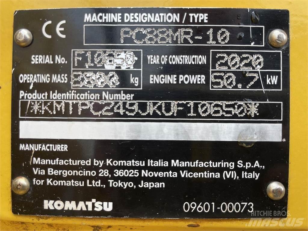 Komatsu PC88MR-10 Gumikerekes kotrók