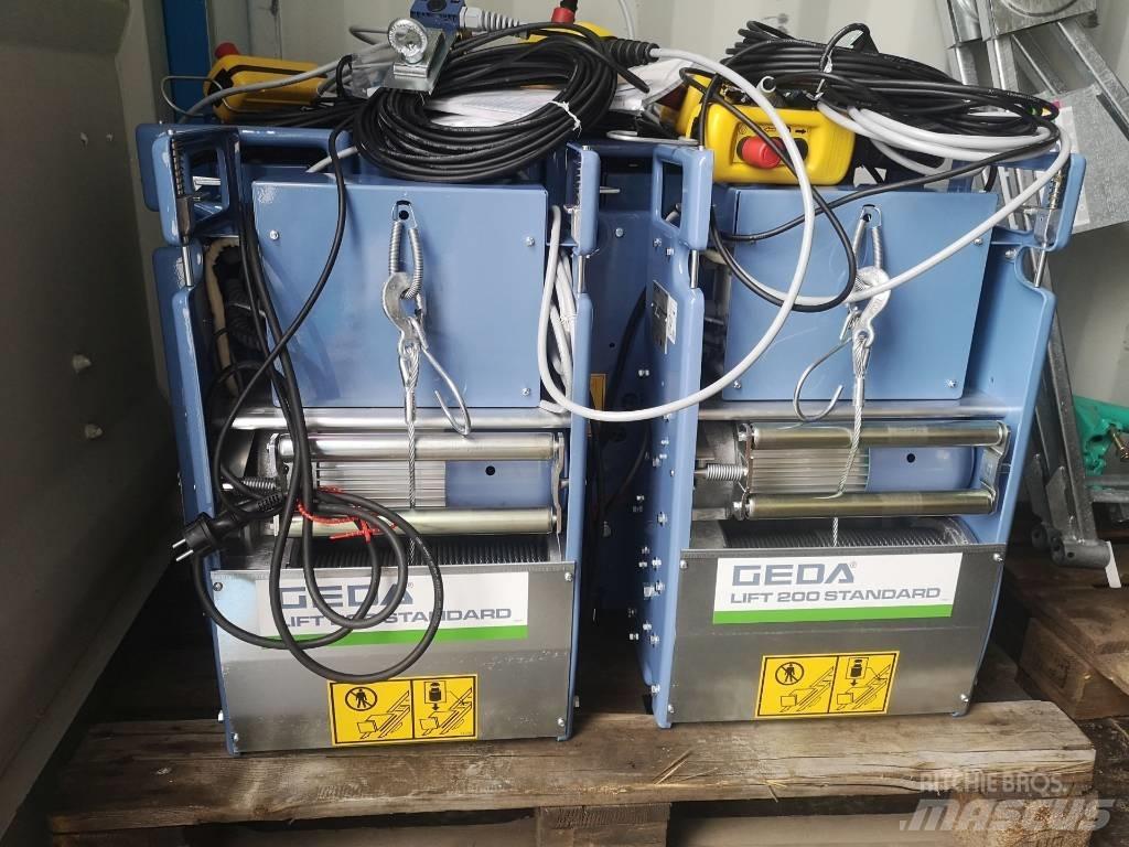 Geda LIFT STANDARD Emelők, csörlők és anyagfelvonók