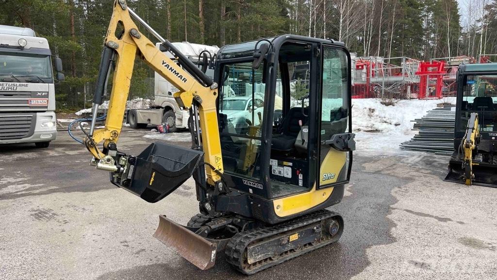Yanmar SV 16 Mini kotrók < 7t