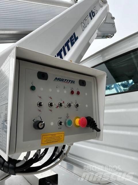 Multitel MT162EX Teherautóra szerelt emelők és állványok