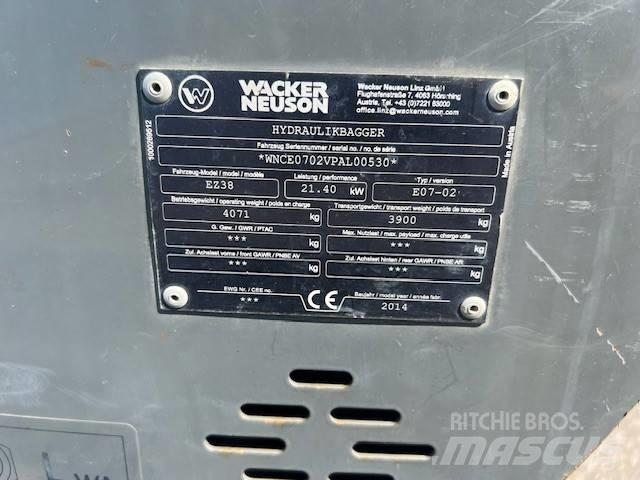 Wacker Neuson EZ 38 Lánctalpas kotrók