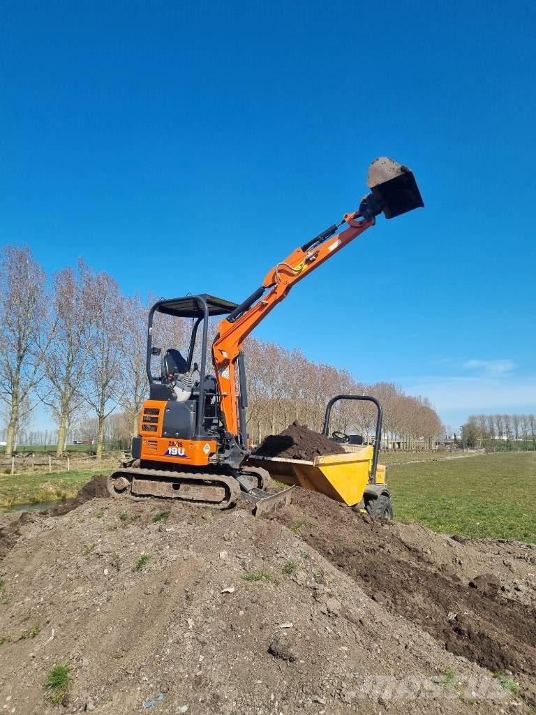 Hitachi ZX 19 U Mini kotrók < 7t
