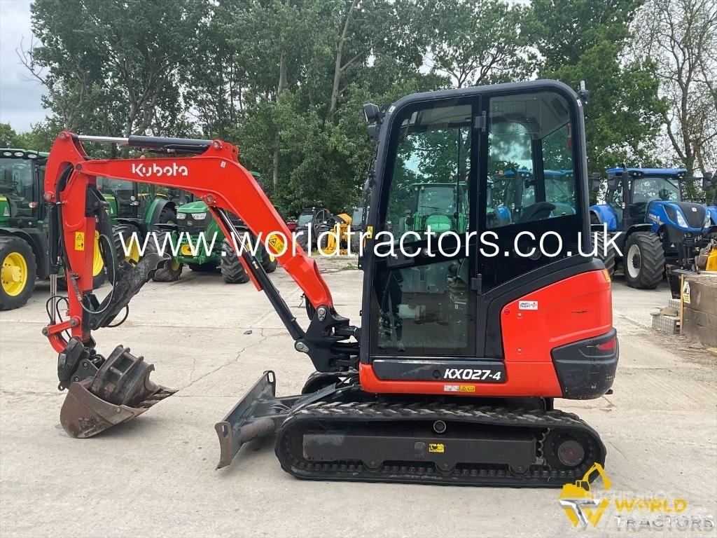 Kubota KX 027 Mini kotrók < 7t