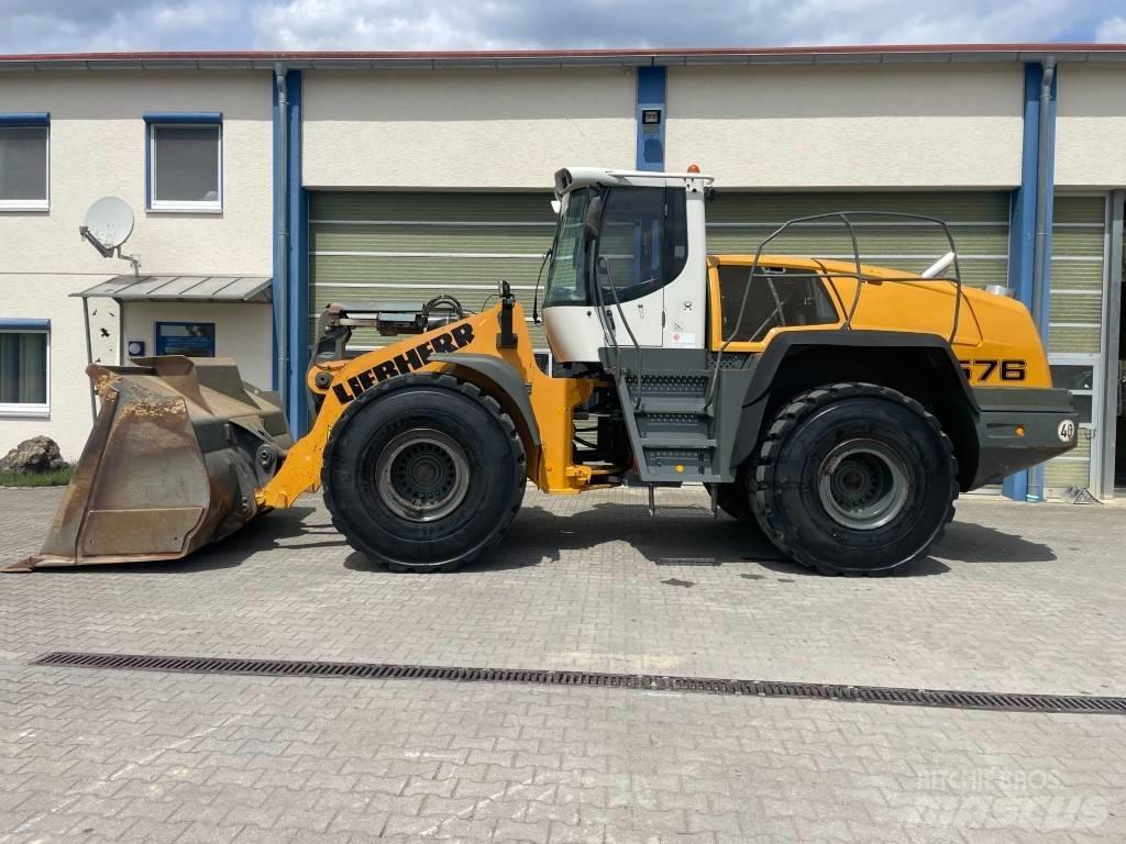 Liebherr L 576 Gumikerekes homlokrakodók
