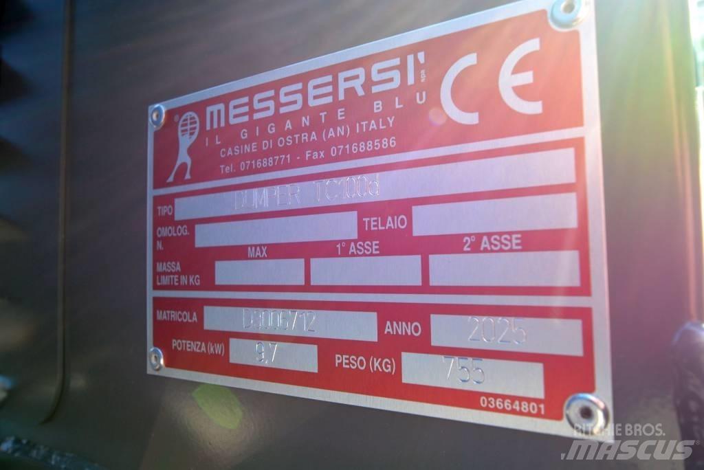 Messersi TC 100 d Mezei dömperek