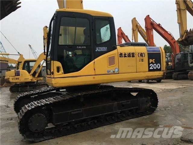 Komatsu pc200-7 Lánctalpas kotrók
