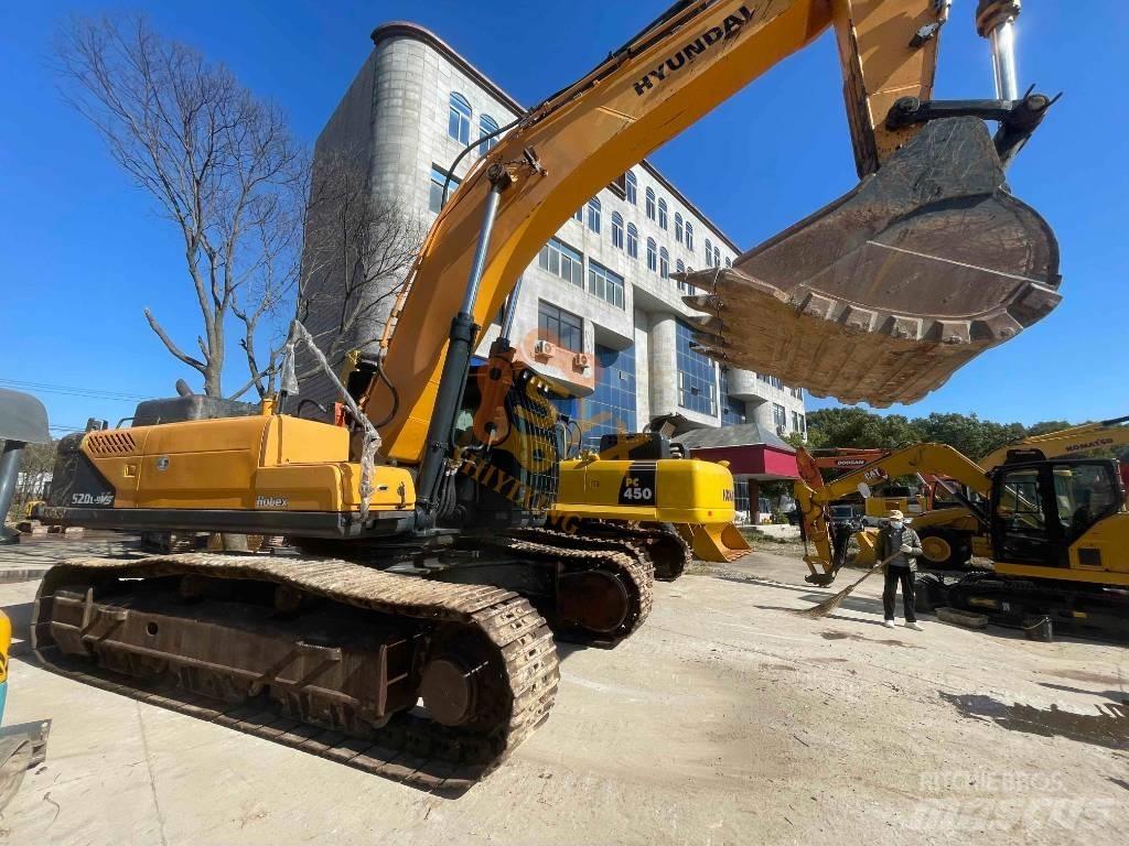Hyundai Robex 520 VS Lánctalpas kotrók