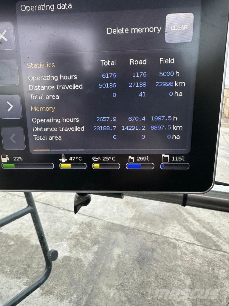 Amazone Pantera 4502 Önjáró trágyaszórók