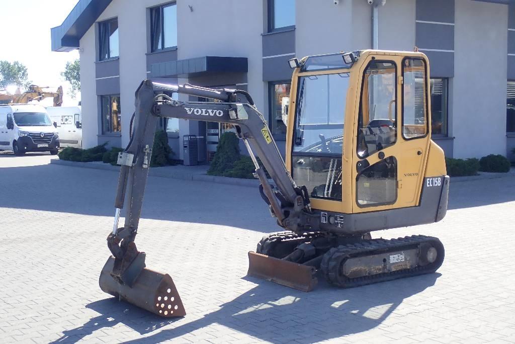Volvo EC 15 B Mini kotrók < 7t