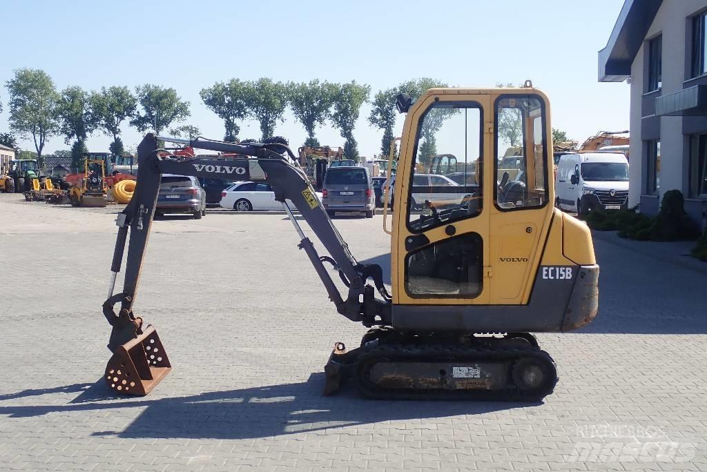 Volvo EC 15 B Mini kotrók < 7t