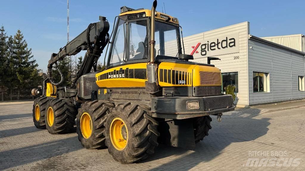 Ponsse Ergo 8W Betakarítók