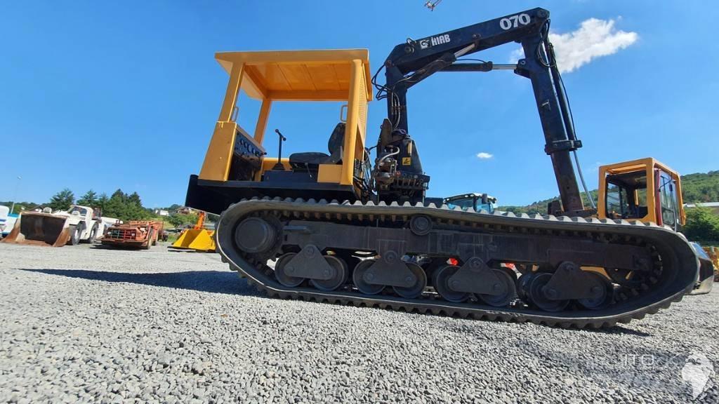 Morooka Hiab Kran Lánctalpas dömperek