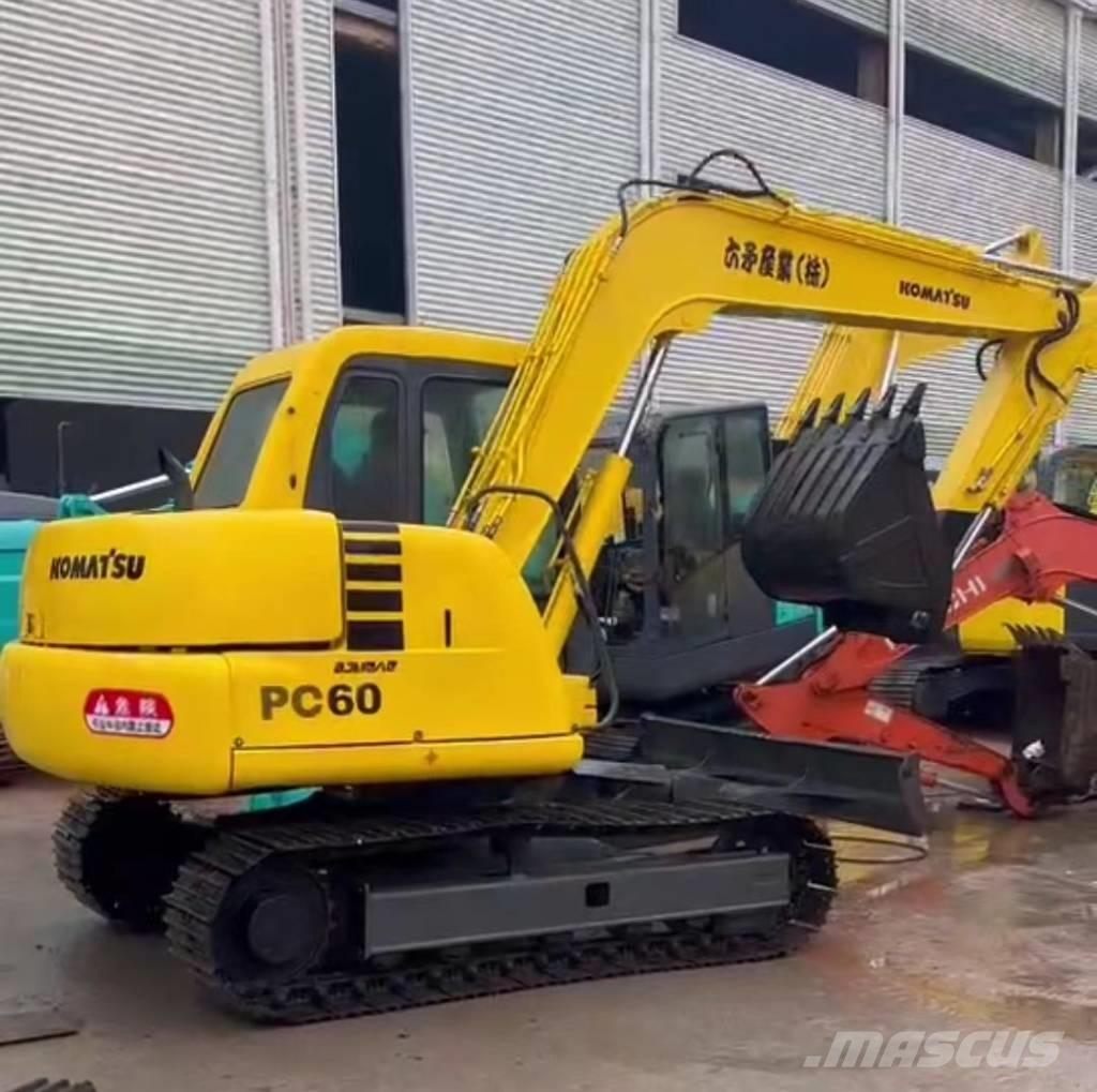 Komatsu pc60 Mini kotrók < 7t