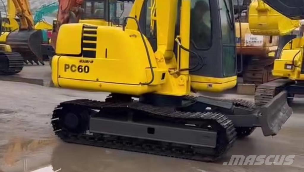 Komatsu pc60 Mini kotrók < 7t
