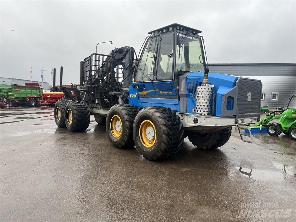 Rottne F20D Kihordók