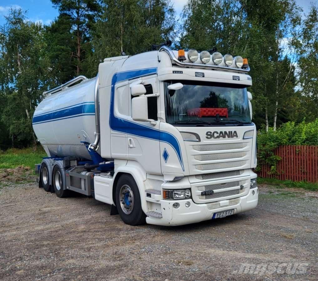 Scania R580 Tartályos teherautók