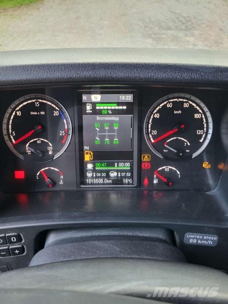 Scania R580 Tartályos teherautók