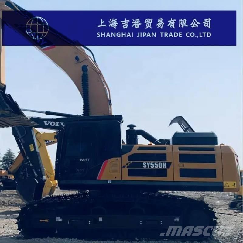 Sany SY 550 H Lánctalpas kotrók