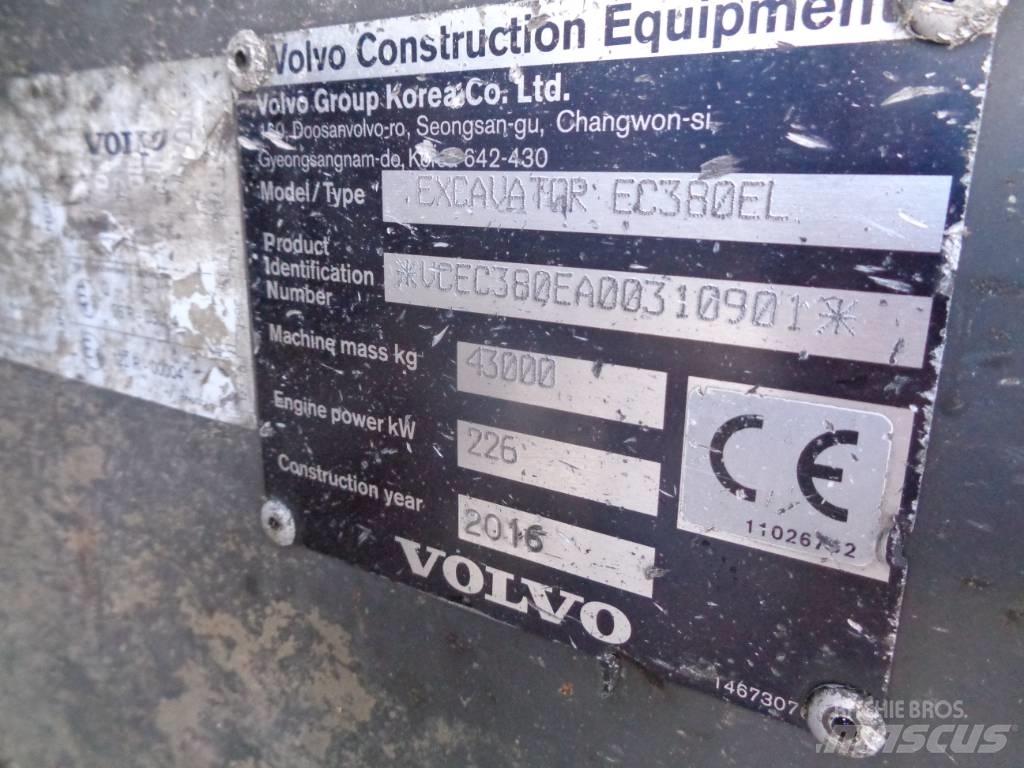 Volvo EC 380 EL Lánctalpas kotrók