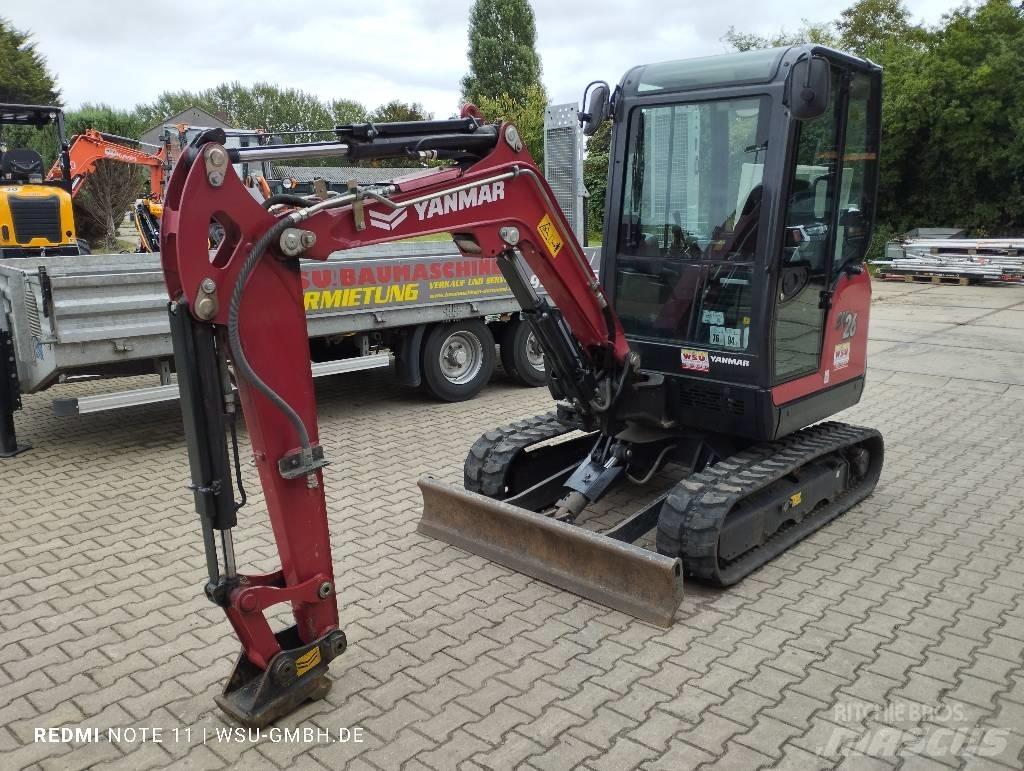 Yanmar SV 26 Mini kotrók < 7t