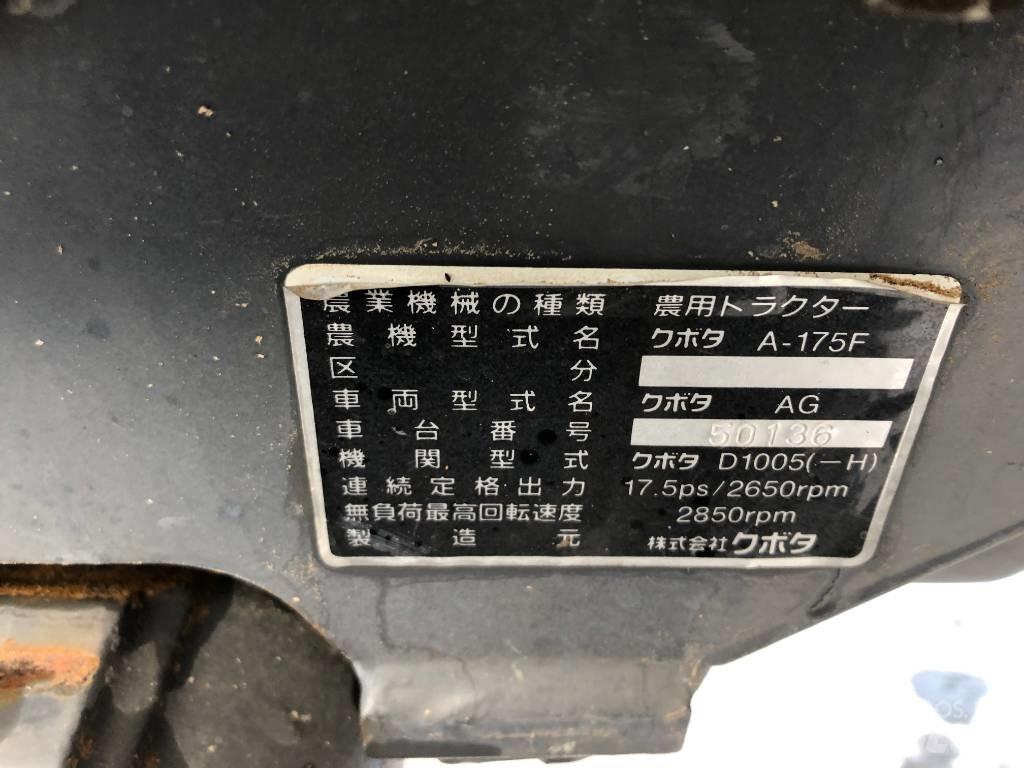 Kubota A-175 Traktorok