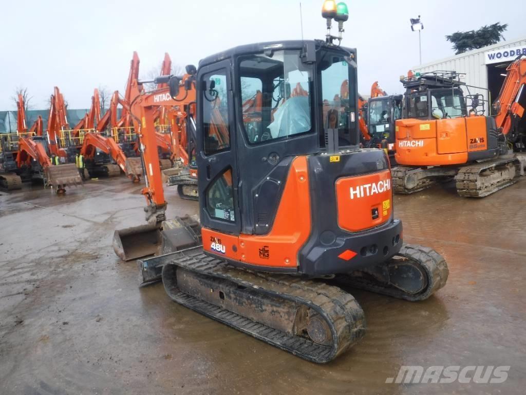 Hitachi ZX 48 U-6 Mini kotrók < 7t