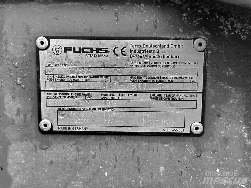 Terex Fuchs MHL 310 Válogató berendezések