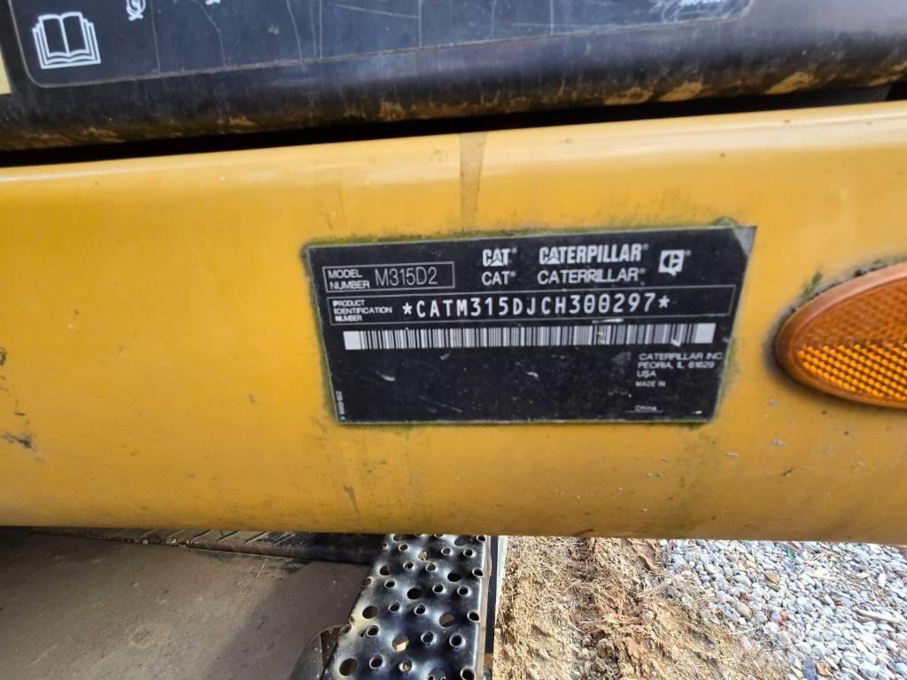 CAT M 315 D Gumikerekes kotrók