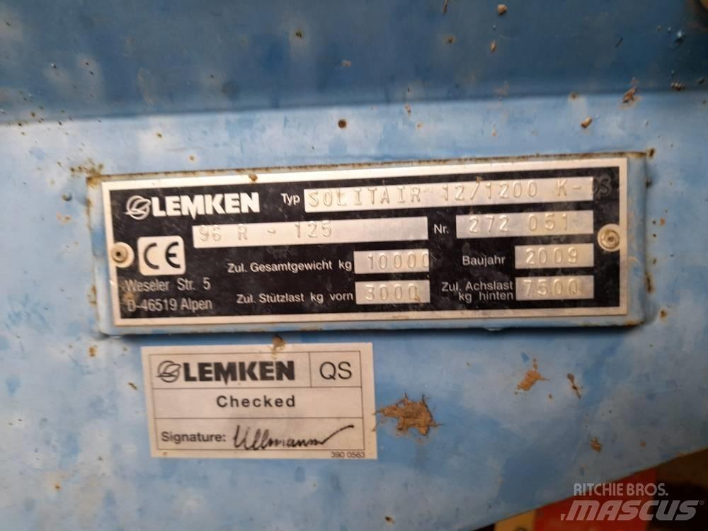 Lemken Solitair 12 Sorvetőgép
